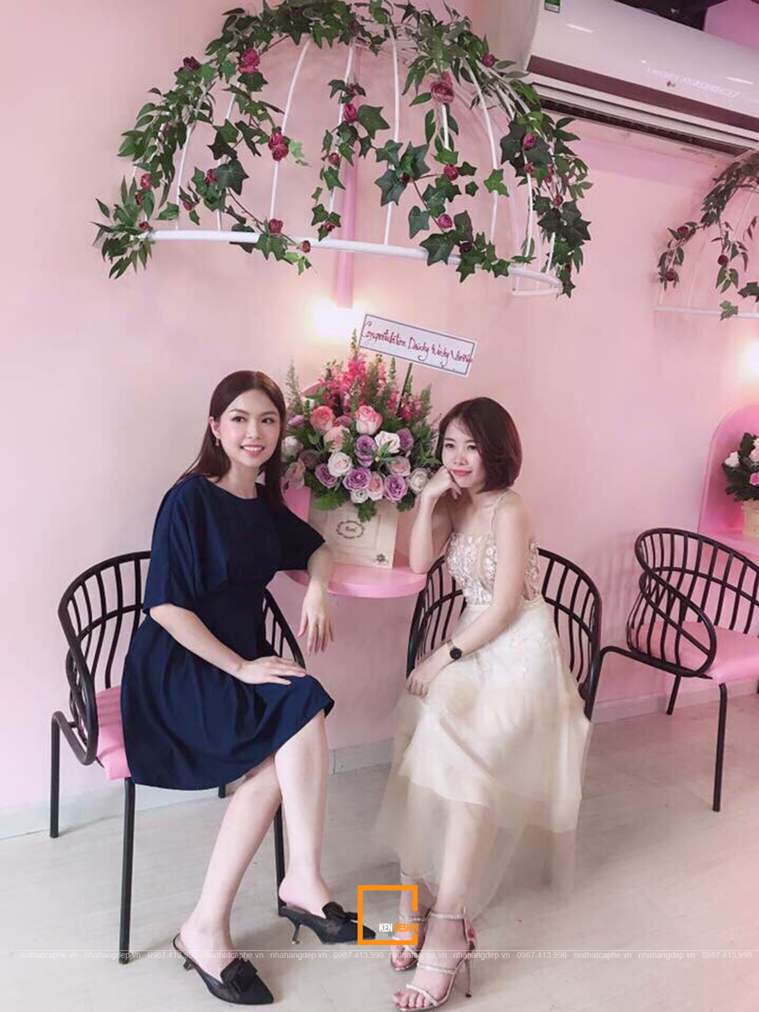  thi công quán trà sữa 
