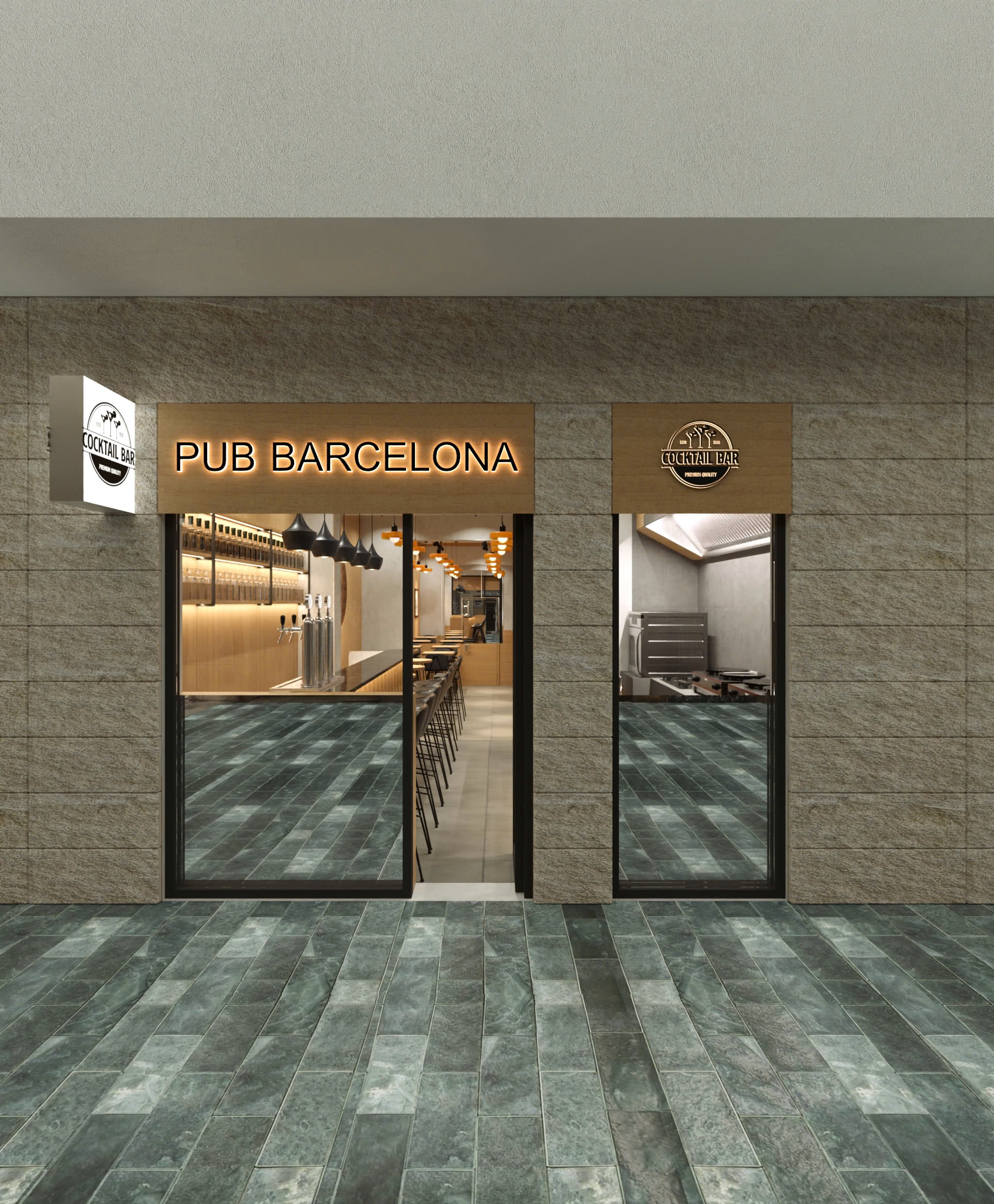 Thiết kế Cafe & Pub Barcelona - Tây Ban Nha: Hòa quyện bản sắc Việt trong lòng Châu Âu