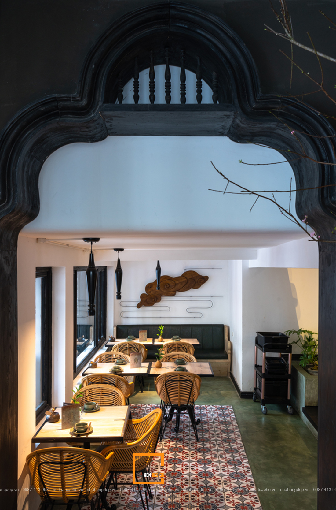 thiết kế nhà hàng độc đáo