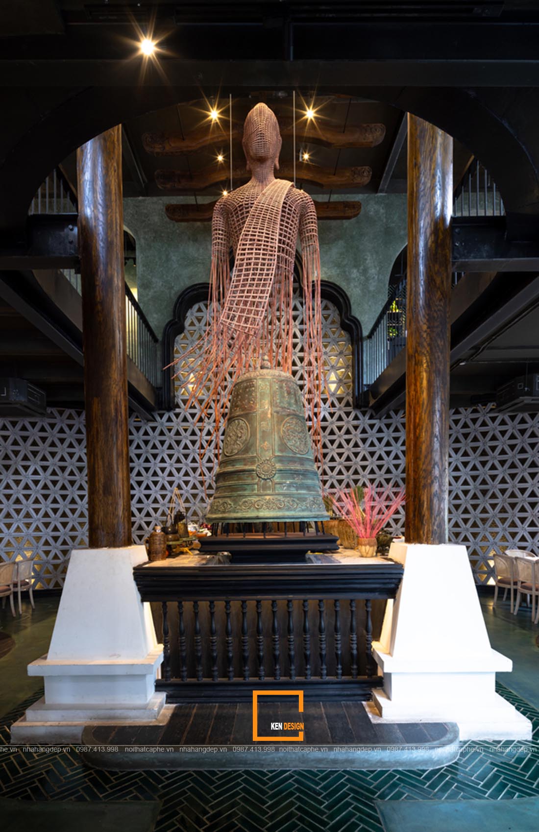 thiết kế nhà hàng độc đáo