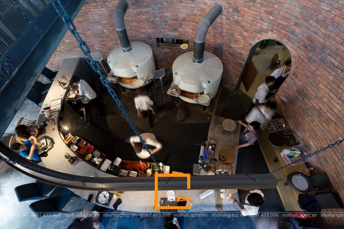 thiết kế nhà hàng độc đáo