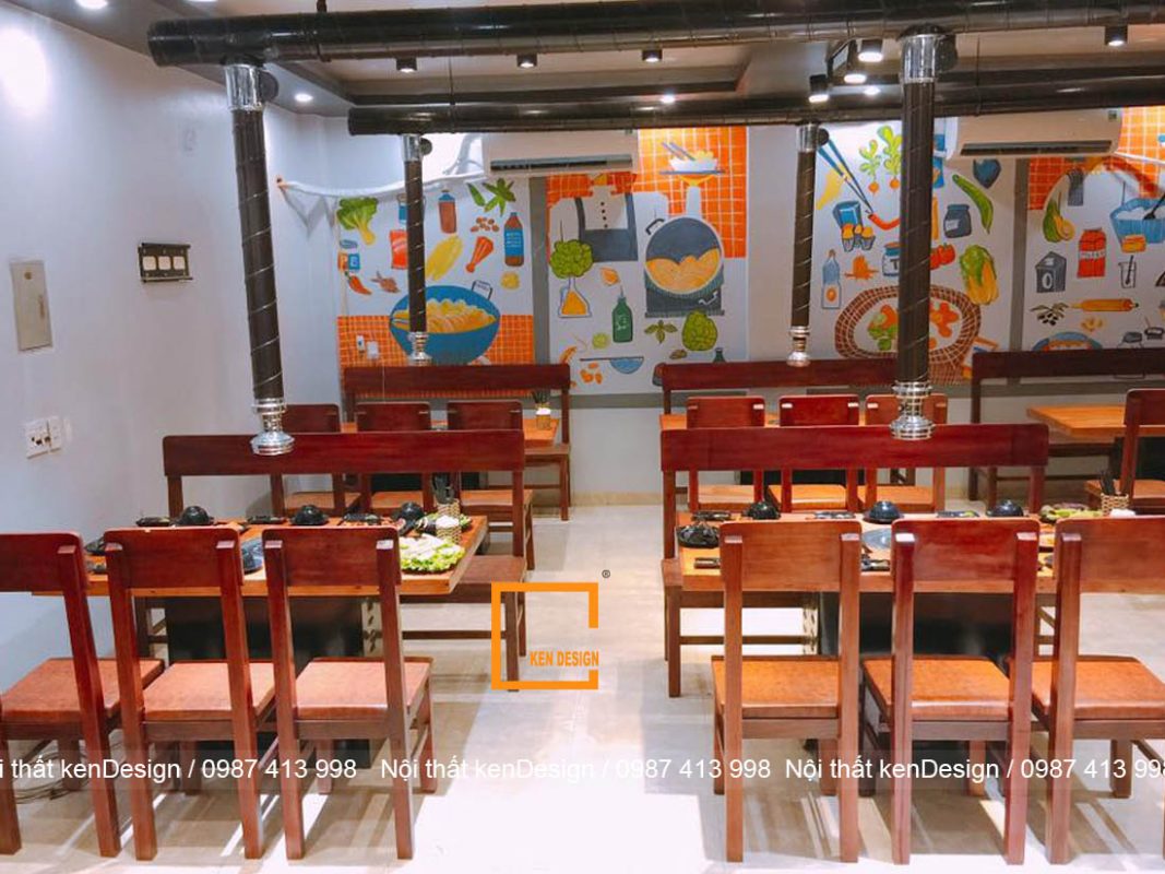  thiết kế nhà hàng lẩu nướng 