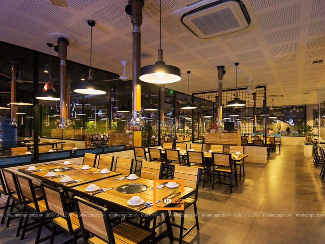  thiết kế nhà hàng lẩu nướng 