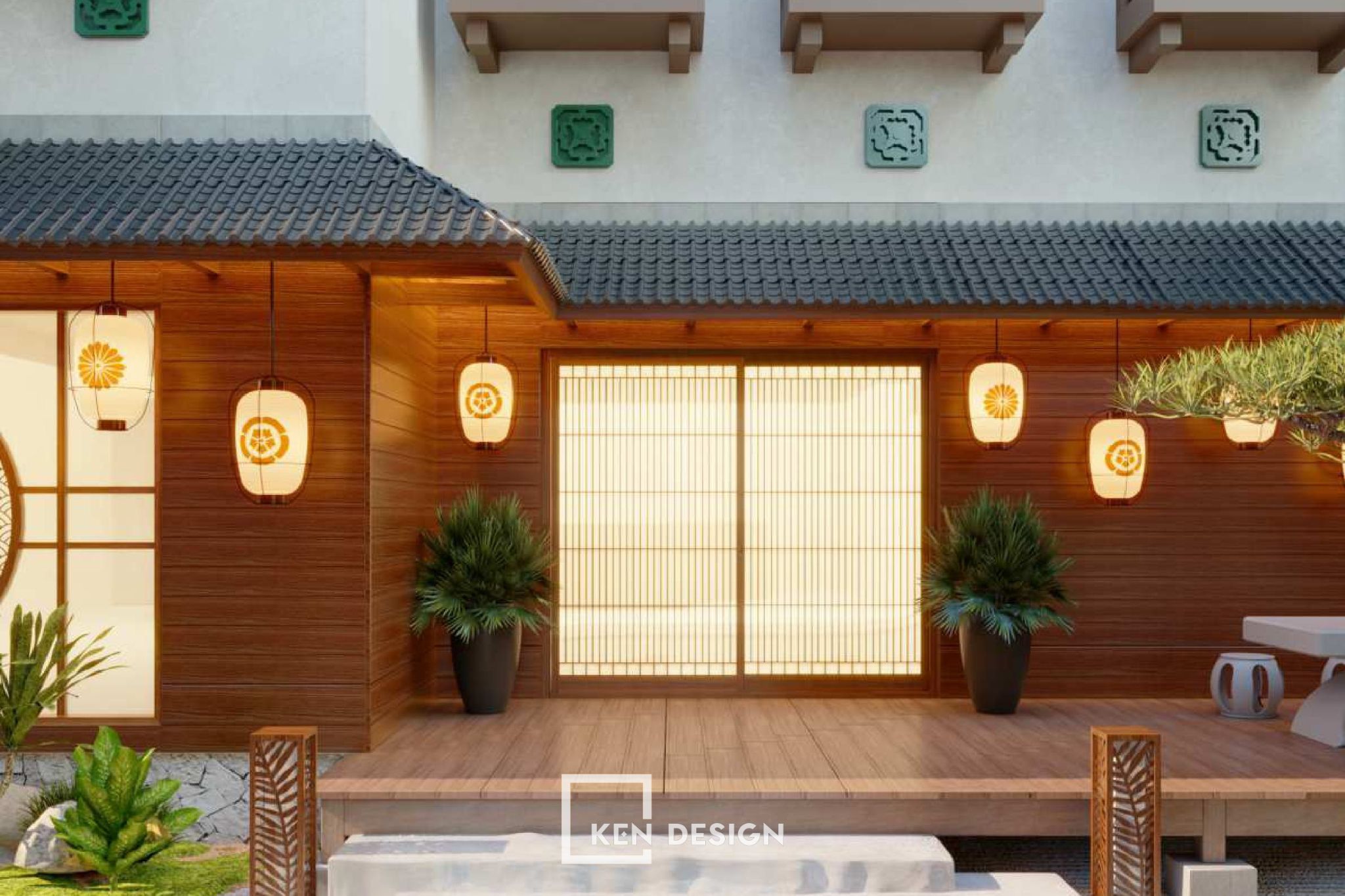 Dự án thiết kế nhà hàng Nhật Bản Momiji tại 15 Trần Hưng Đạo