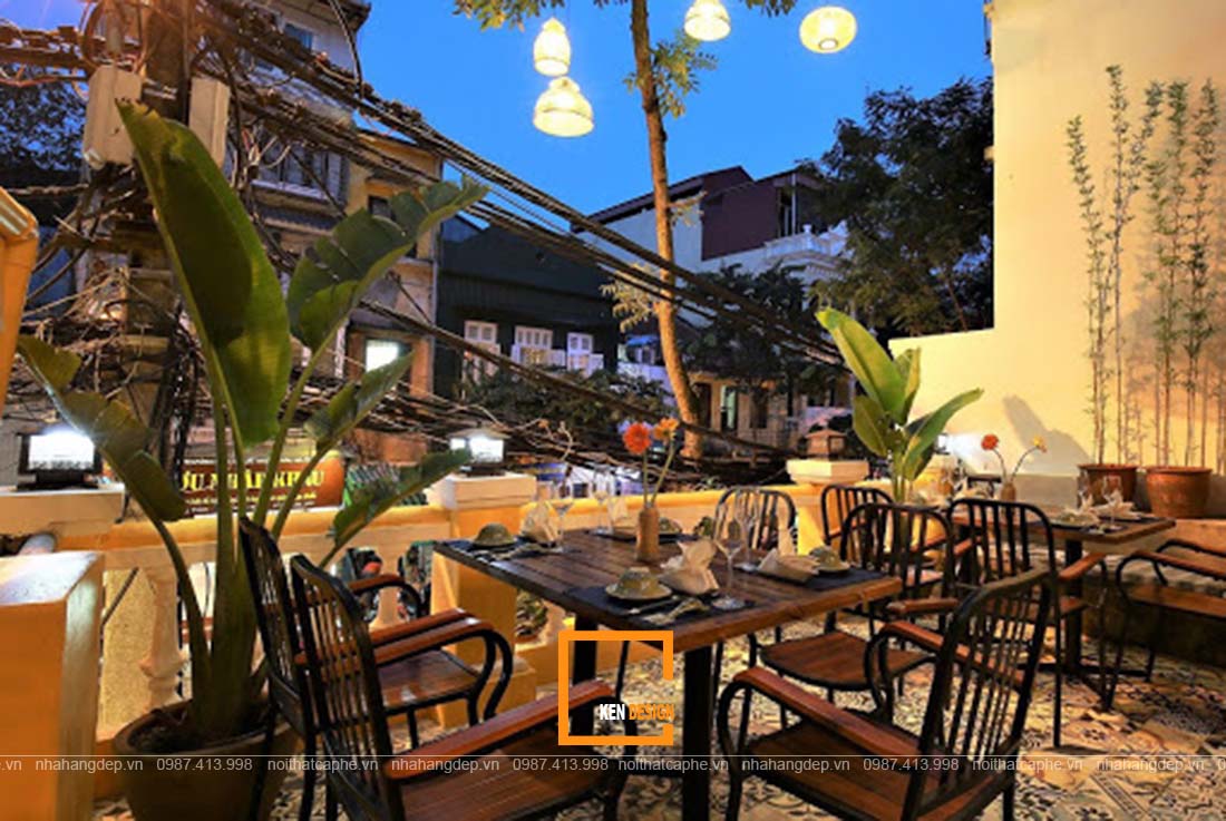 thiết kế nhà hàng tại Lào 