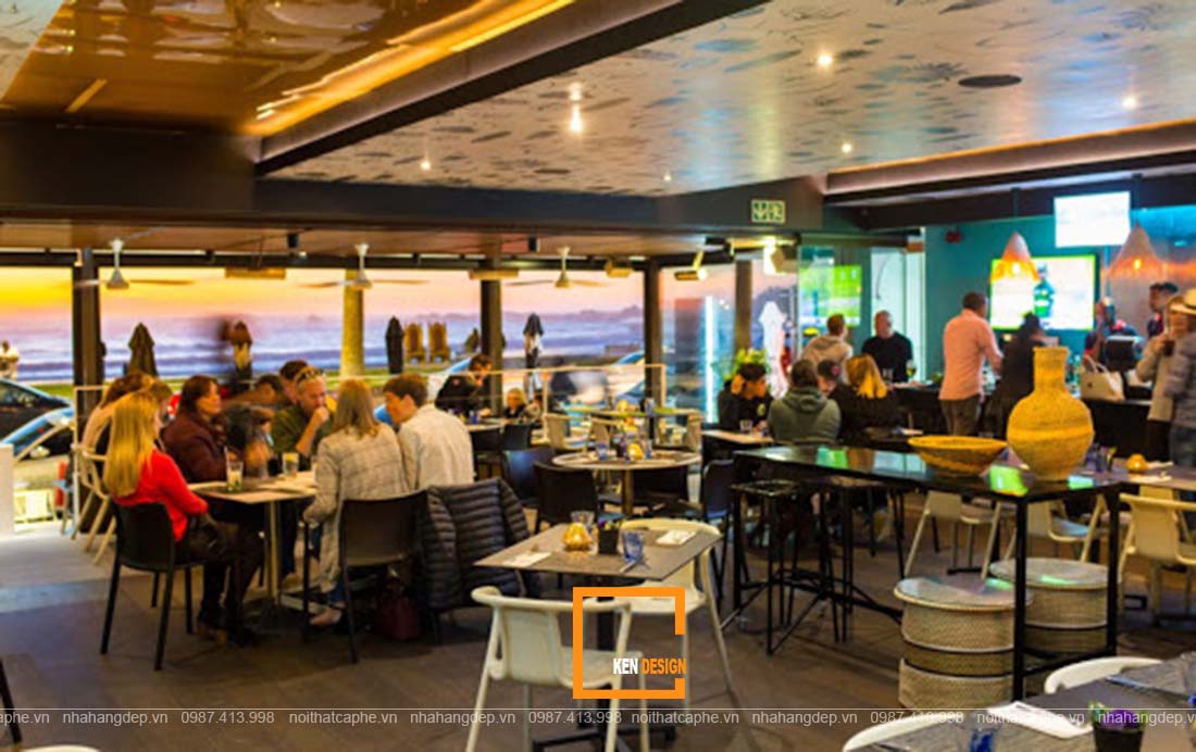 thiết kế nhà hàng tại Lào 
