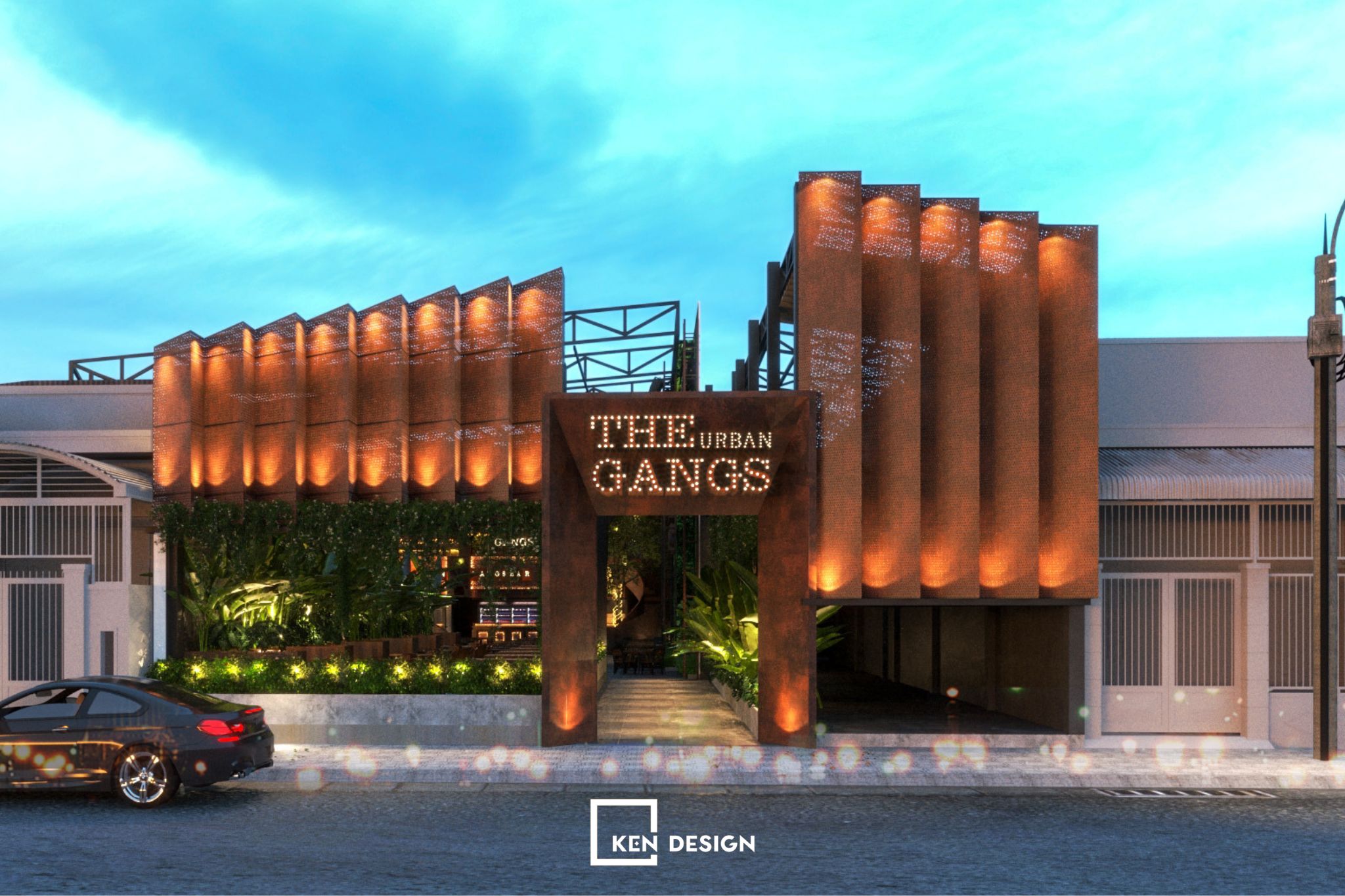 Thiết kế nhà hàng The Gangs Lý Thái Tổ - Tiếp nối cảm hứng từ nét công nghiệp phá cách