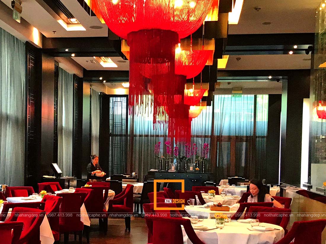 thiết kế nhà hàng Trung Hoa 