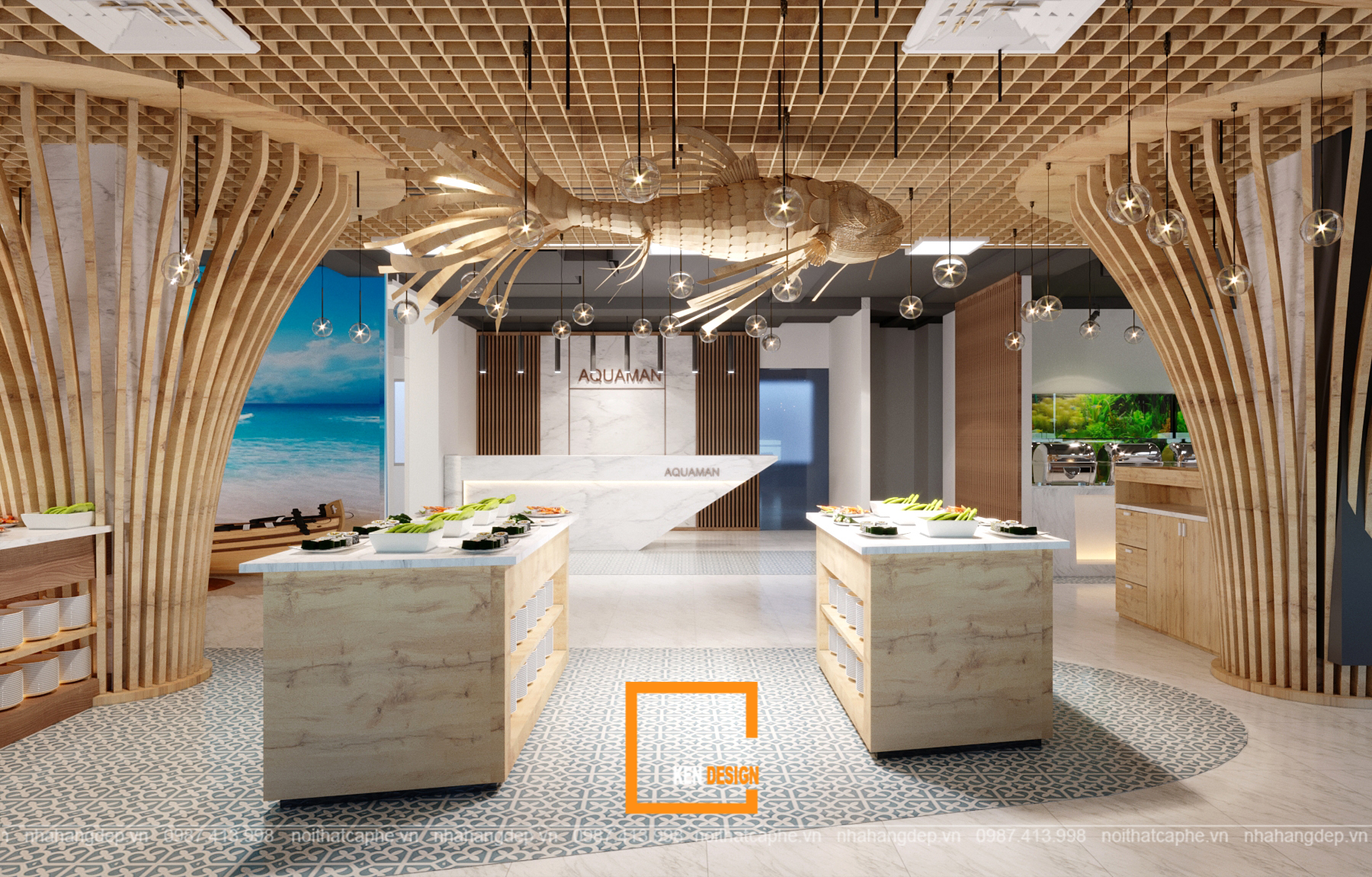  thiết kế nhà hàng ăn uống