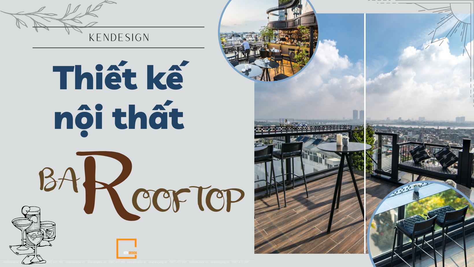 Thiết kế nội thất quán bar rooftop có gì đặc biệt?