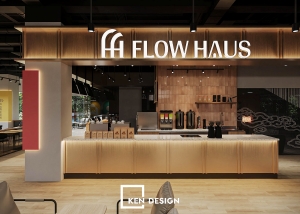 Thiết kế quán cafe coworking FLOW HAUS tại Lê Văn Lương