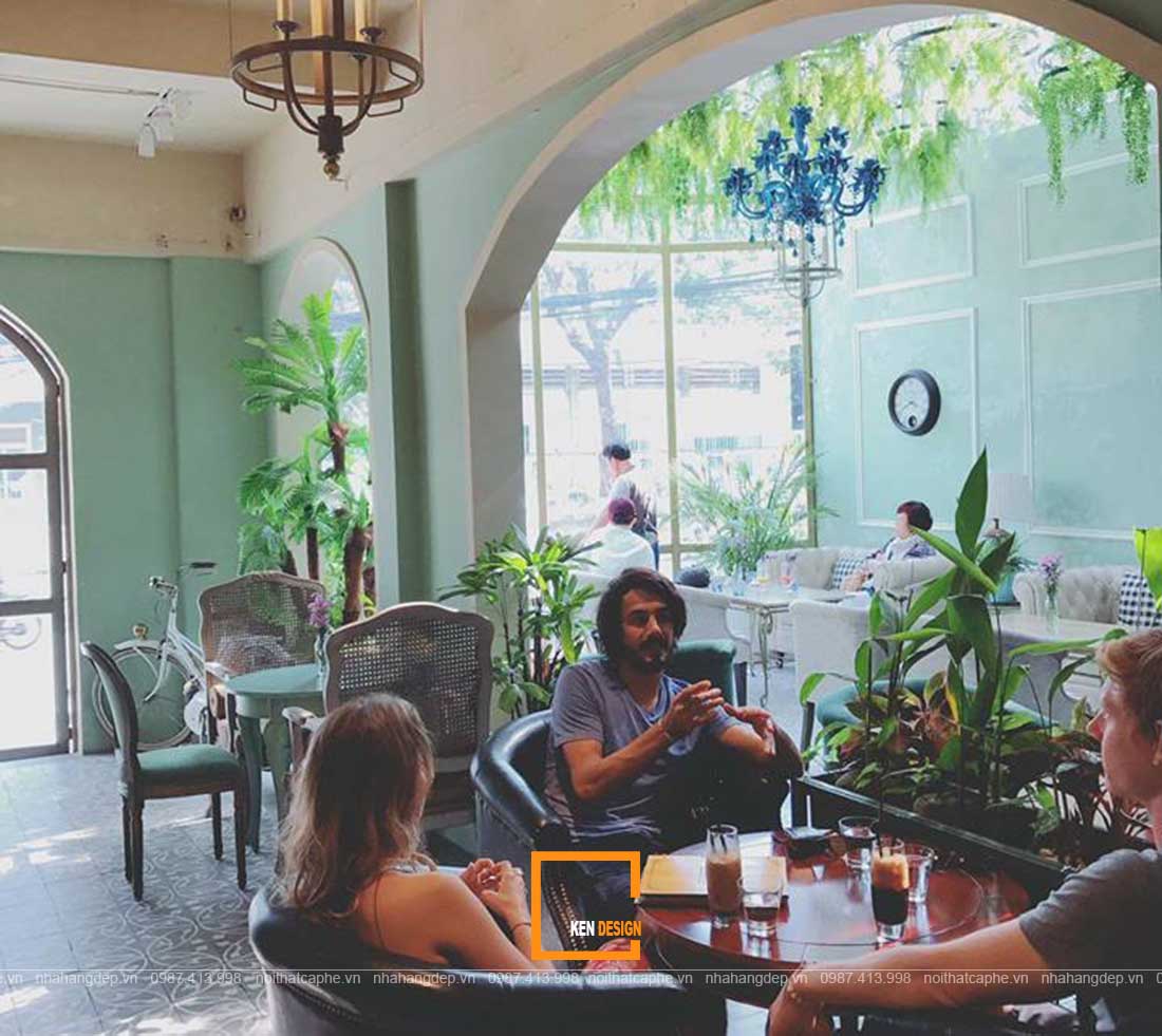  thiết kế quán cafe phong cách cổ điển 