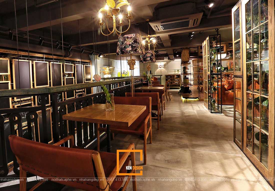  thiết kế quán cafe phong cách cổ điển 