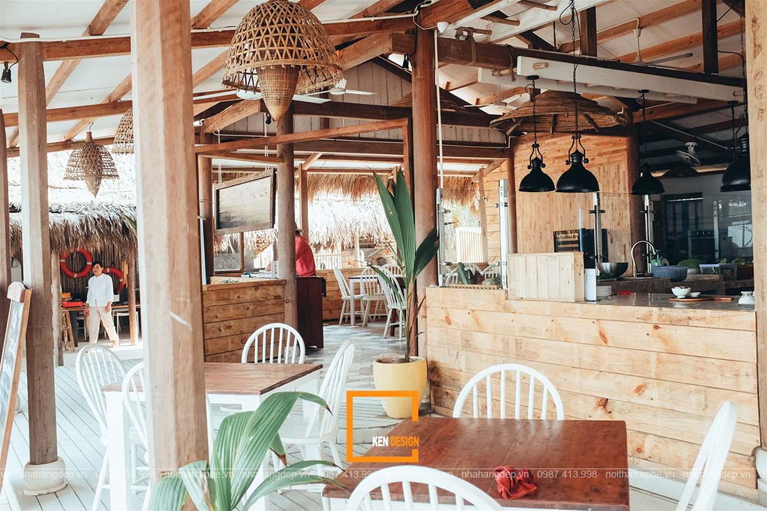  thiết kế quán cafe phong cách nhiệt đới