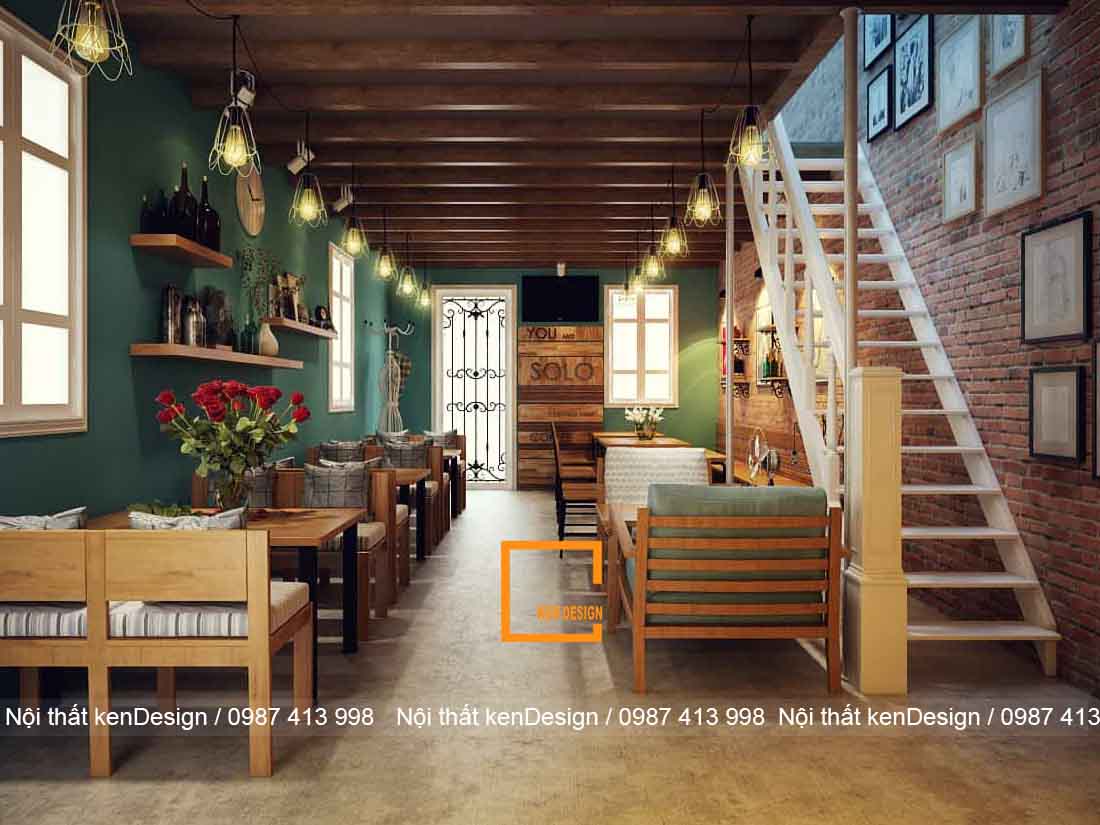 Mẹo thiết kế quán cafe phong cách thô mộc ấn tượng, độc đáo