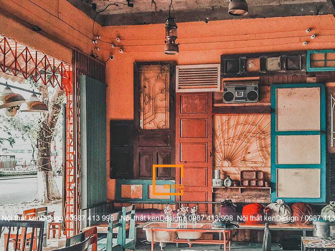  thiết kế quán cafe phong cách vintage