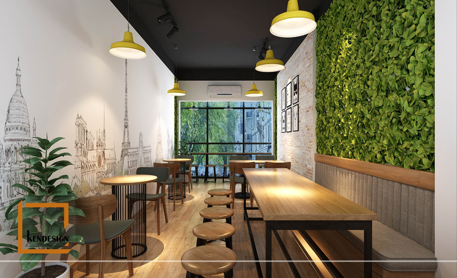 thiết kế quán cafe tại Hồ Chí Minh