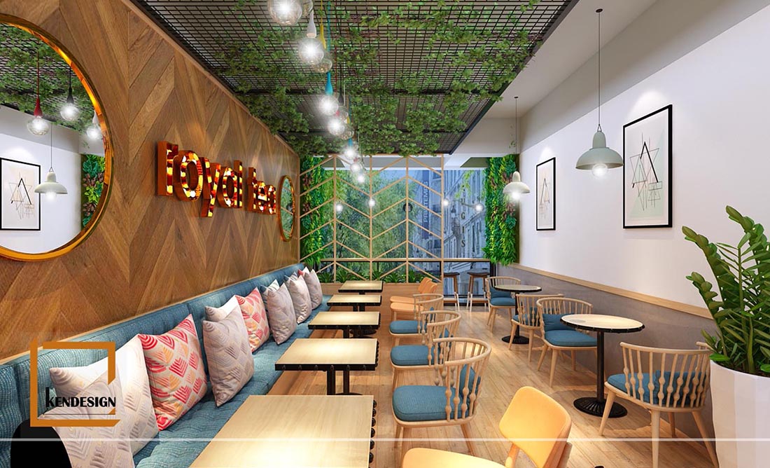 thiết kế quán trà sữa tại Hồ Chí Minh