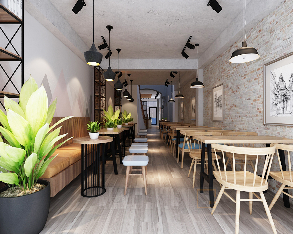 thiết kế quán trà sữa tại Sơn La