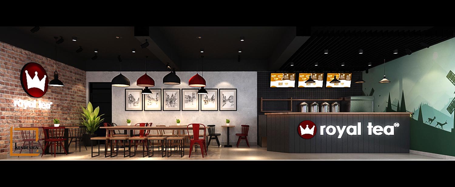 Thiết kế Royal Tea Học viện Cảnh Sát