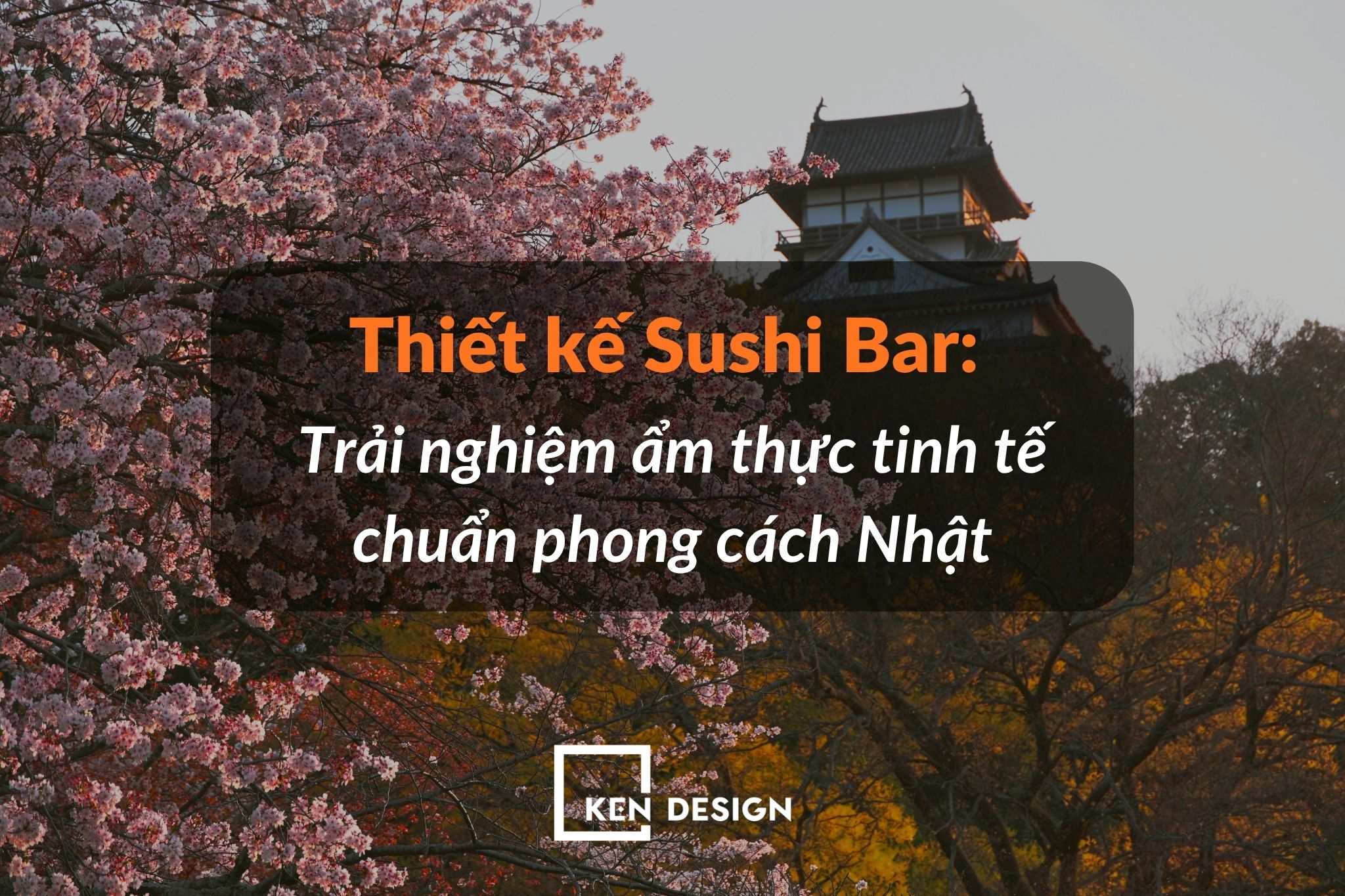 Thiết kế Sushi Bar: Trải nghiệm ẩm thực tinh tế chuẩn phong cách Nhật