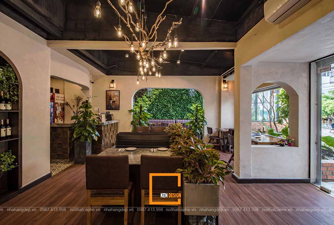 thiết kế thi công nội thất nhà hàng