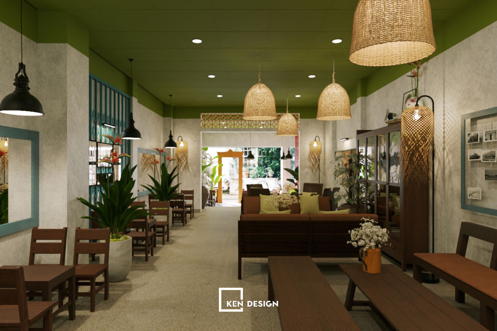 Thiết kế Retro Cafe - Tái hiện không gian của một Hà Nội xưa