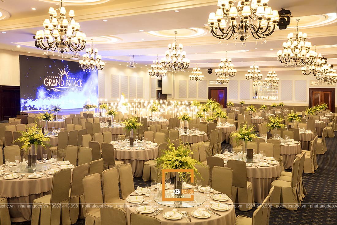 Thiết kế nhà hàng tiệc cưới