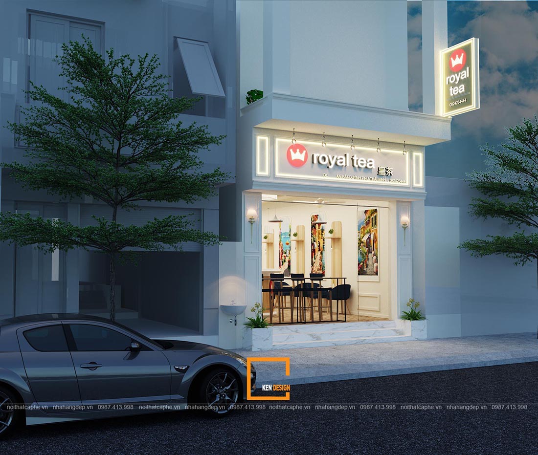 Tiêu chuẩn thiết kế quán trà sữa