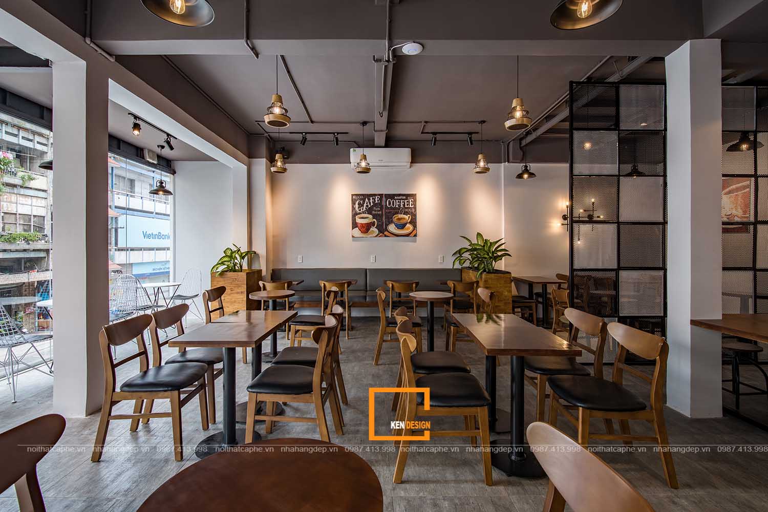 Tìm hiểu về chi phí thiết kế thi công quán cafe Caafe tại Hồ CHí Minh