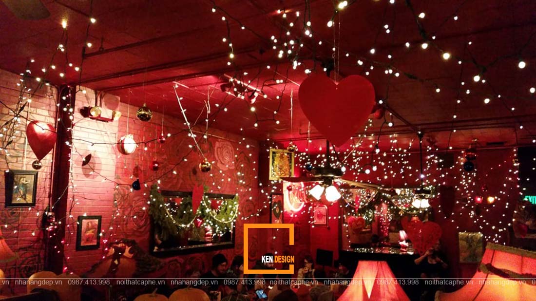 Trang trí quán cafe mùa Valentine - Những ý tưởng không thể bỏ lỡ ...