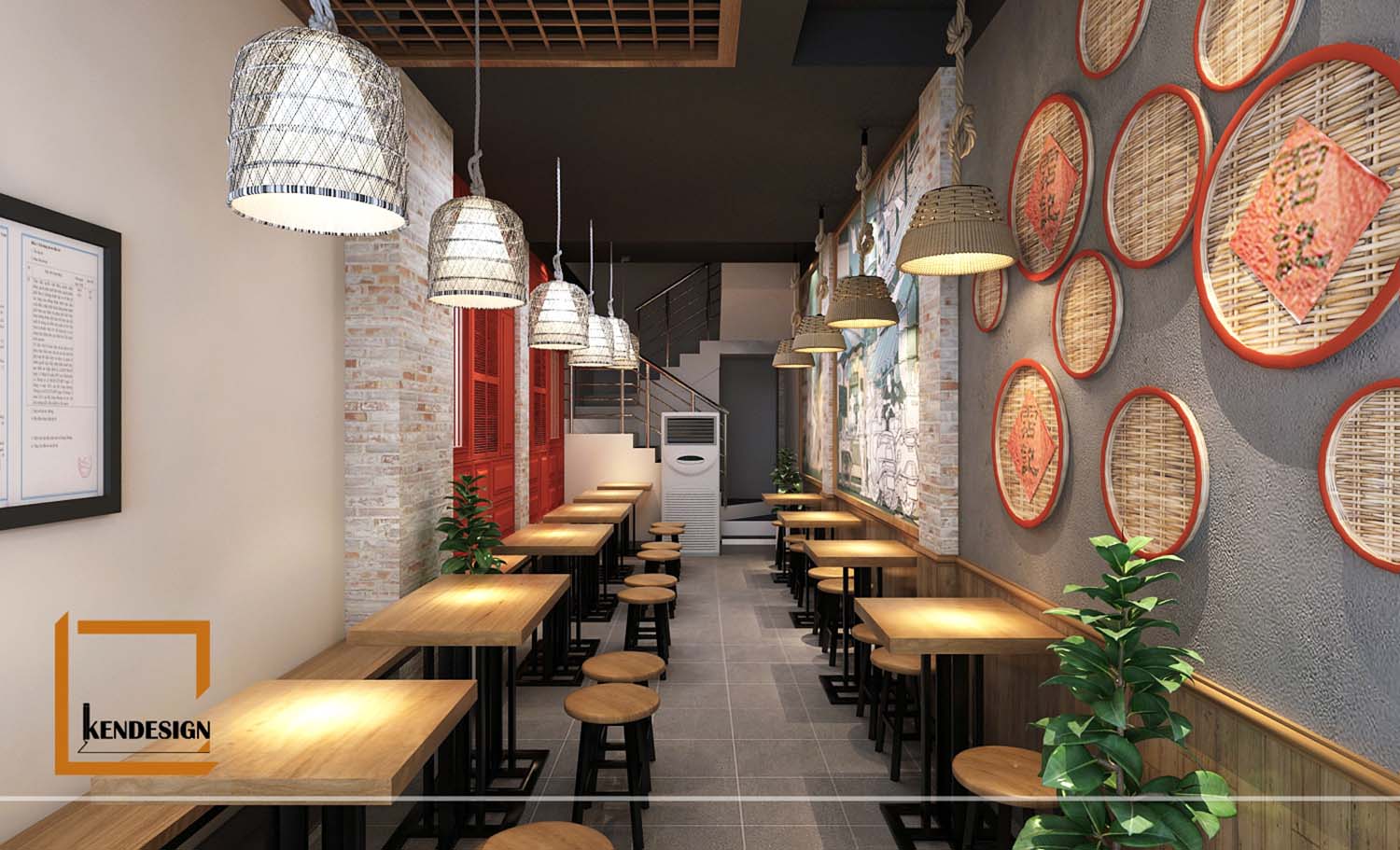 Trang trí thiết kế nhà hàng - Nét vẽ hoàn chỉnh cho một không gian ẩm thực  thu hút | Kendesign