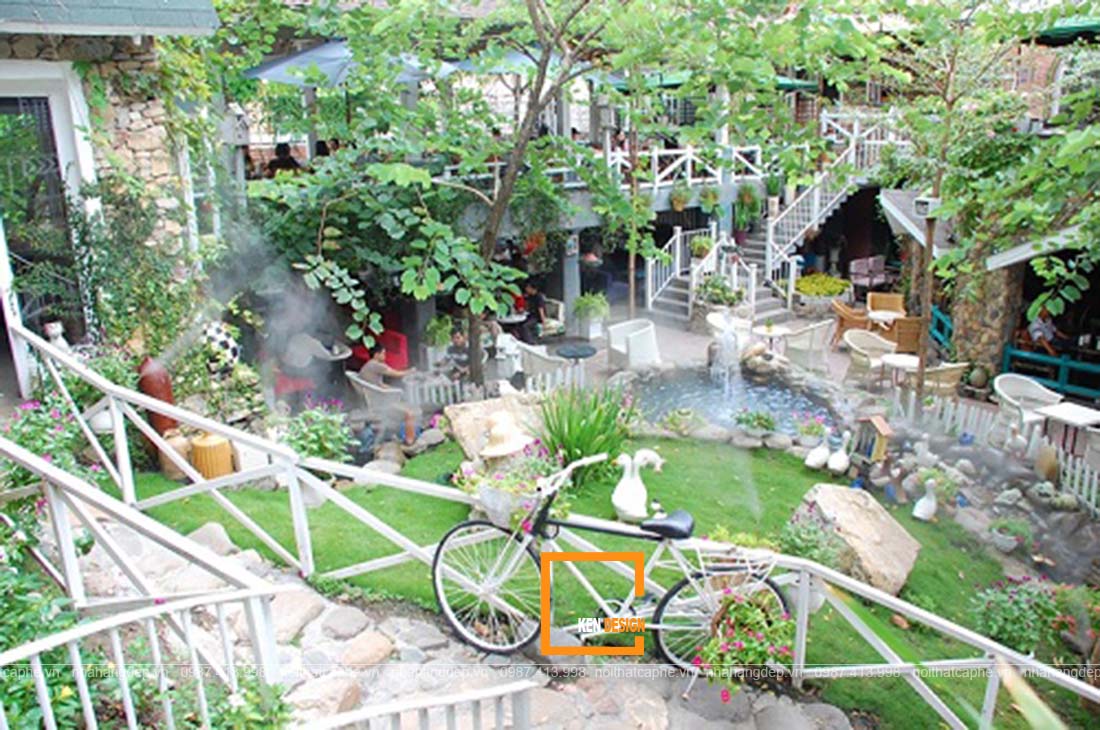  thiết kế quán cafe không gian mở 