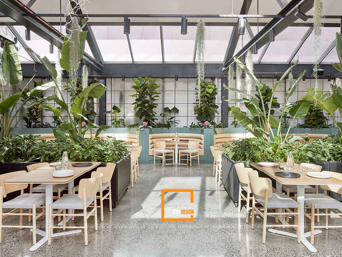  thiết kế quán cafe không gian mở 