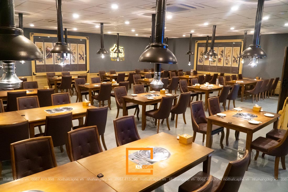  thiết kế nhà hàng Hàn Quốc 