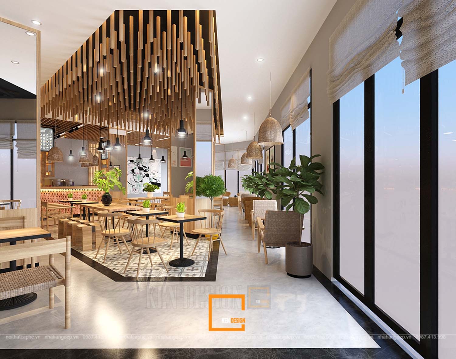  thiết kế quán cafe văn phòng 