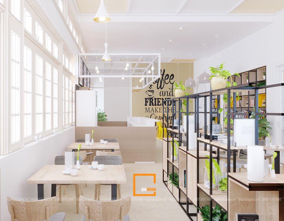 Không gian cafe sáng tạo, đầy màu sắc và tinh tế luôn là ưu tiên hàng đầu của chúng tôi khi thiết kế quán cafe. Bằng cách sử dụng những vật liệu, màu sắc, đèn trang trí độc đáo, chúng tôi sẽ giúp cho quán cafe của bạn trở thành một điểm đến lý tưởng để thưởng thức cà phê và giao lưu.