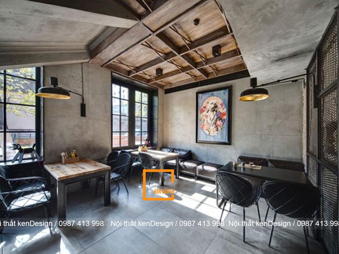 ưu điểm quán cafe rustic