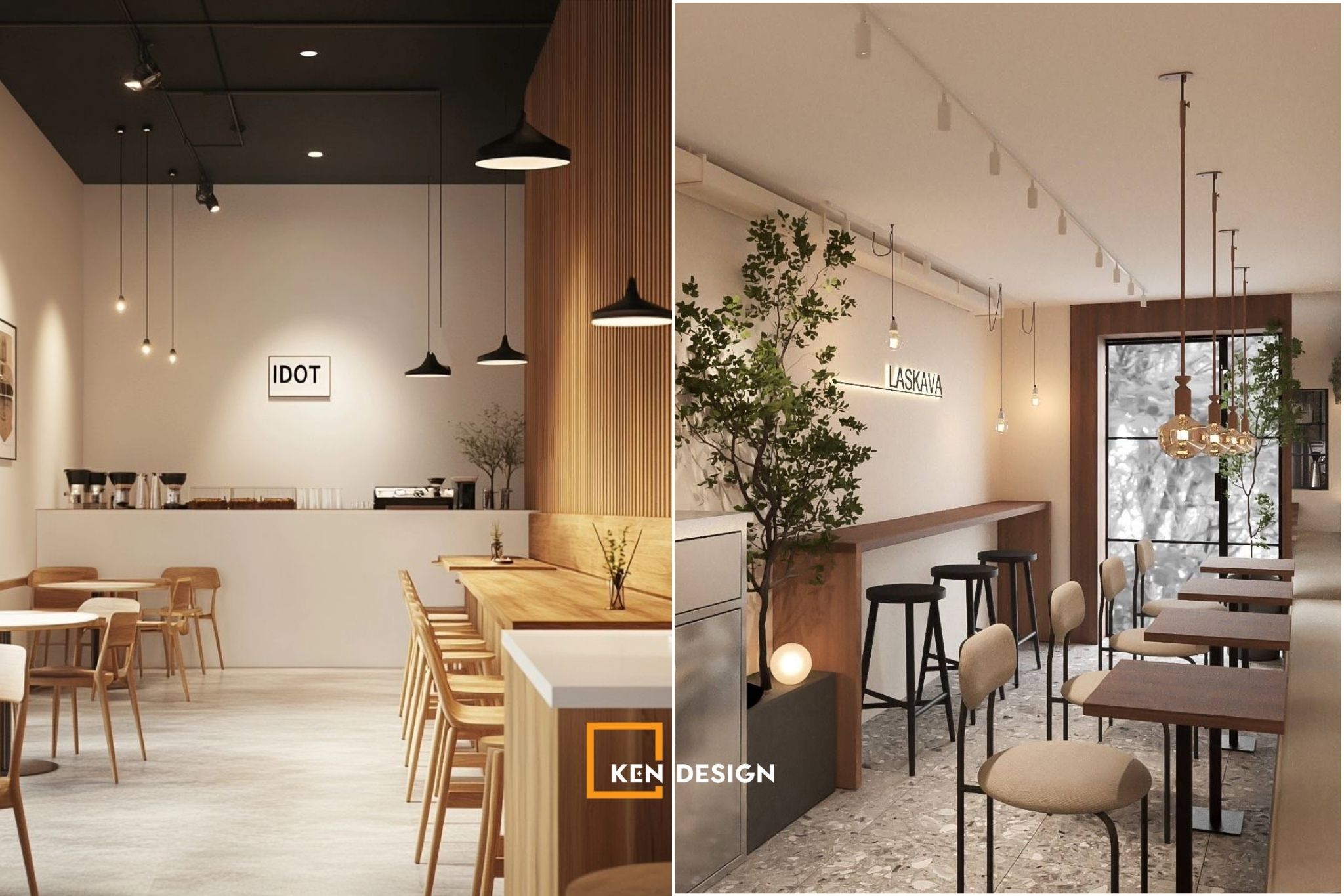 Top 5 mẫu thiết kế quán cafe diện tích nhỏ giá rẻ, hút khách nhất 2026