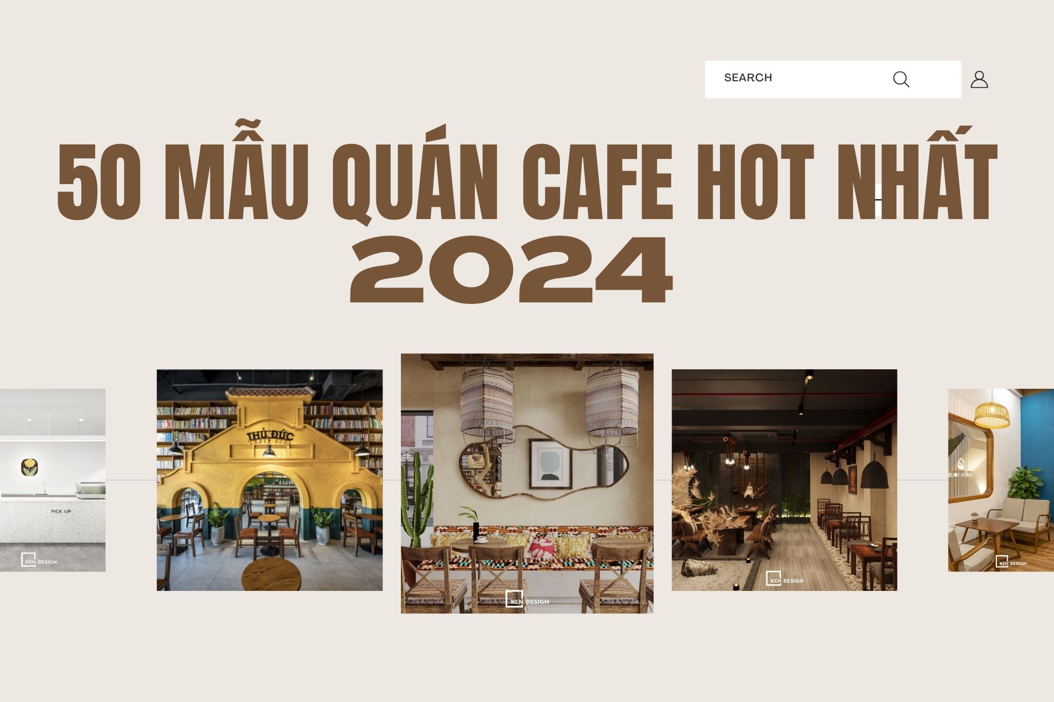 50 mẫu thiết kế quán cafe hot nhất
