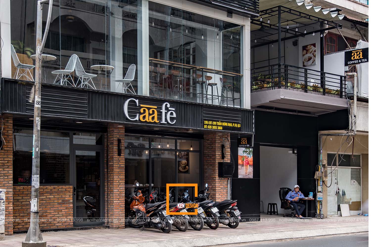 mẫu thiết kế quán cafe cực hot 2025