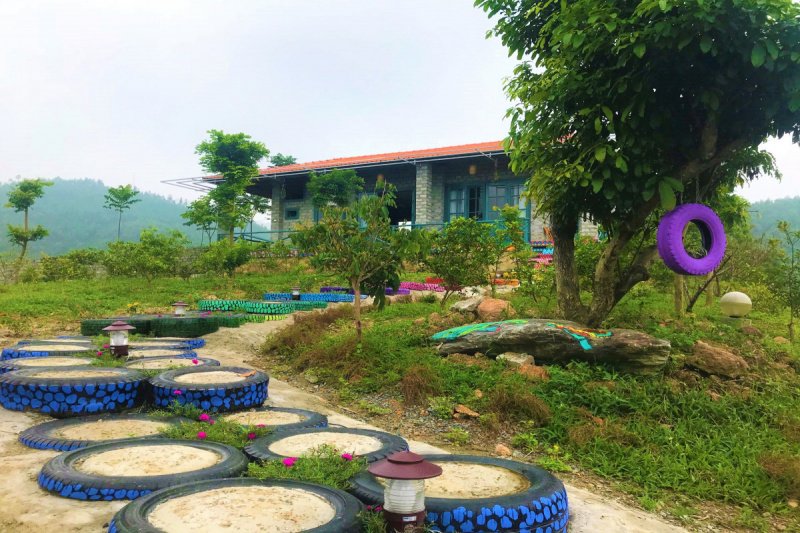 Không gian khu Monsoon tại Hidden Hill Resort