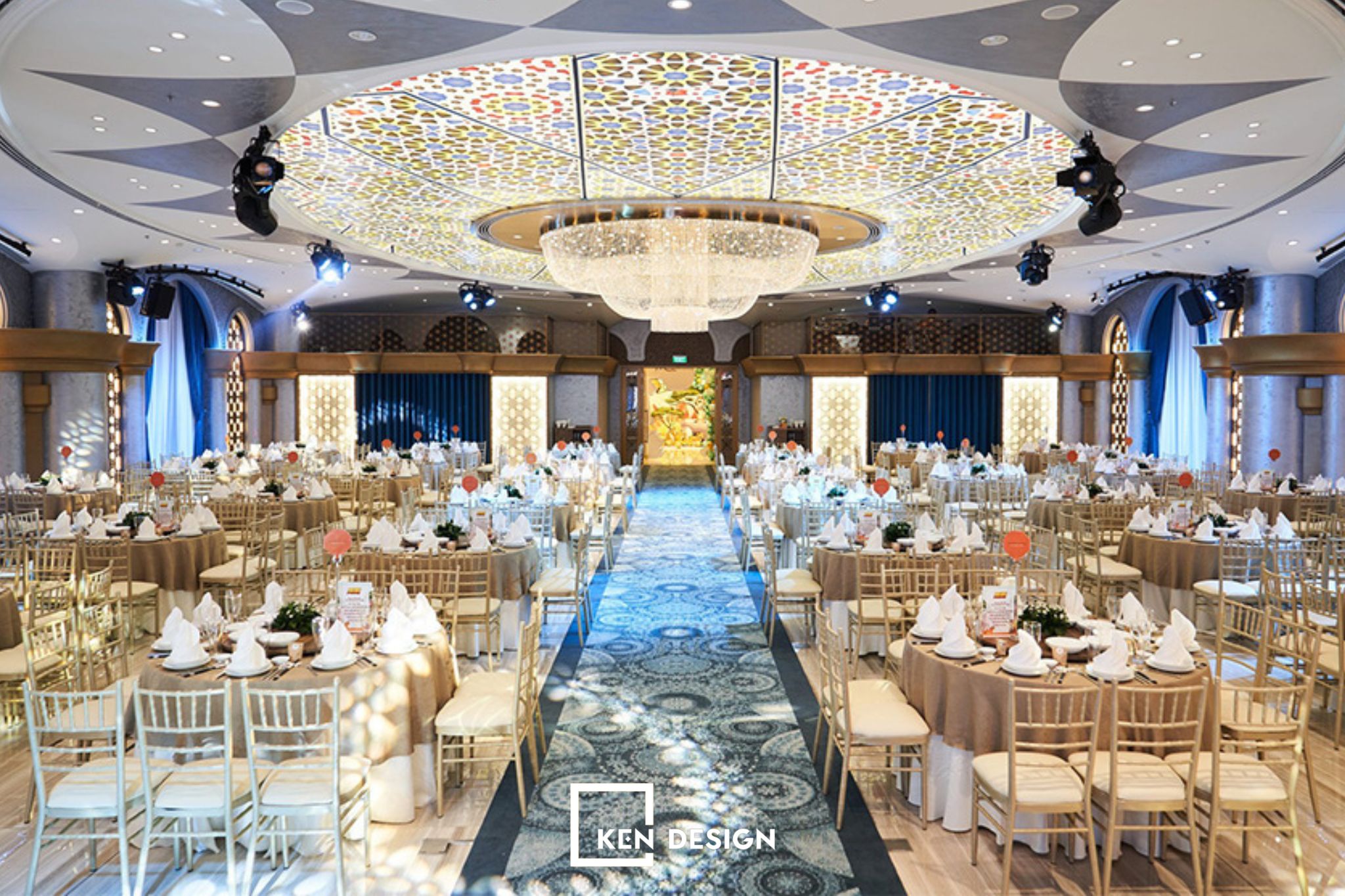 Lưu ý khi thiết kế nhà hàng tiệc cưới không phải phải ai cũng biết