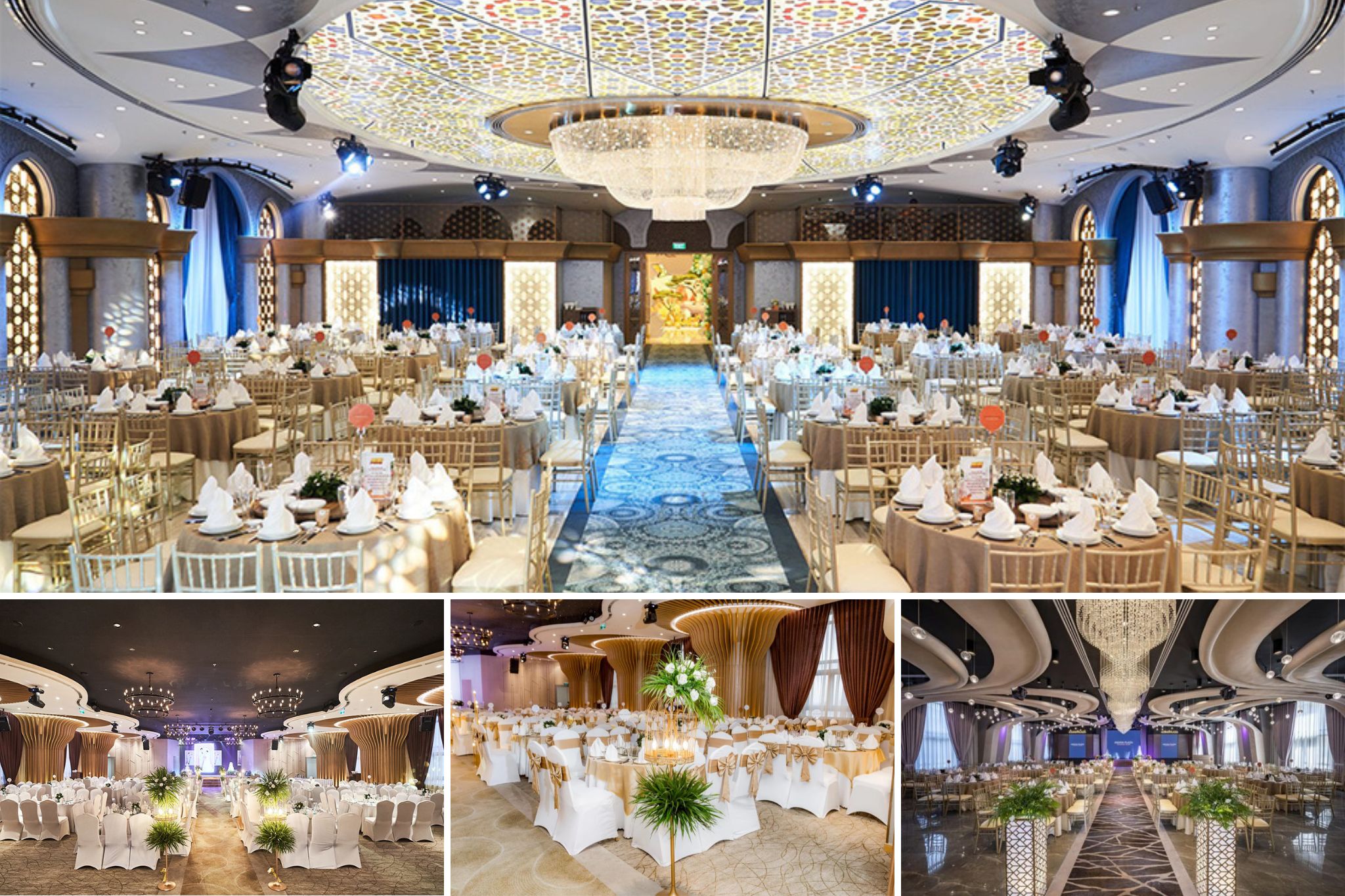 Lưu ý khi thiết kế nhà hàng tiệc cưới không phải phải ai cũng biết