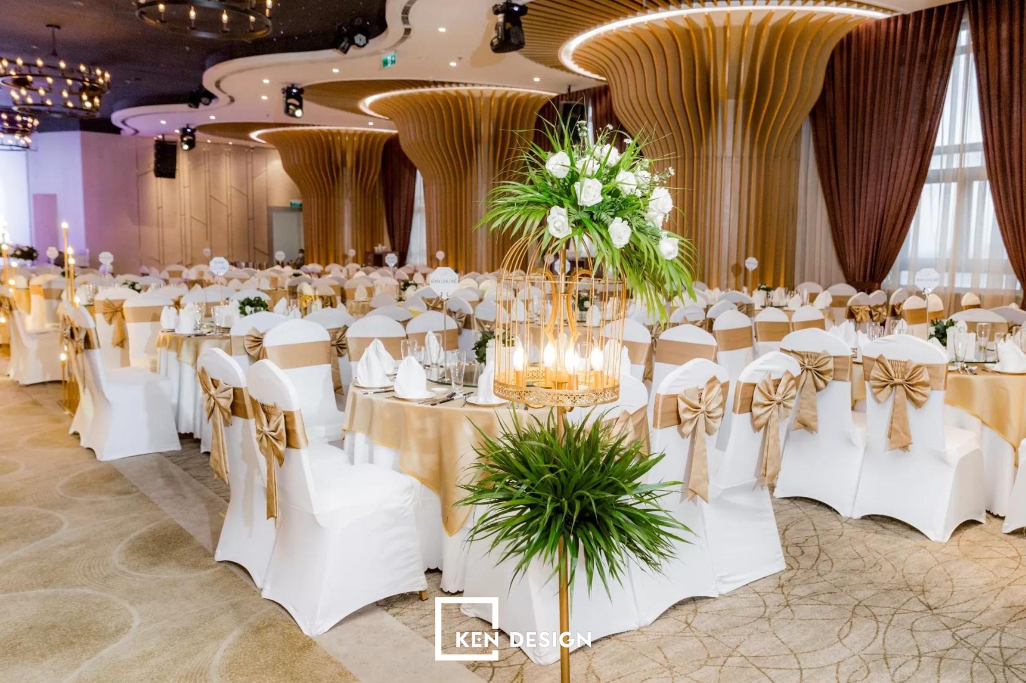 Lưu ý khi thiết kế nhà hàng tiệc cưới không phải phải ai cũng biết