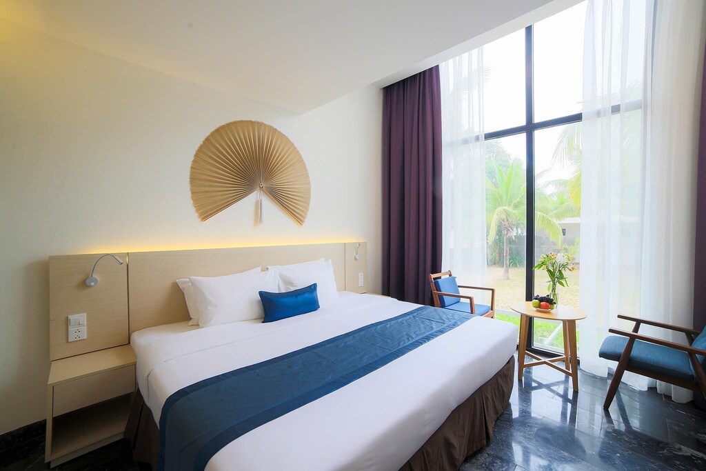 phòng giường king Temple Đà Nẵng Resort