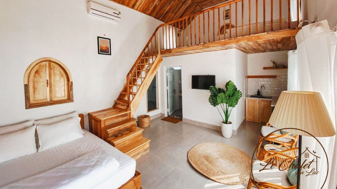 Phòng Deluxe Le Chalet du Lac Mộc Châu