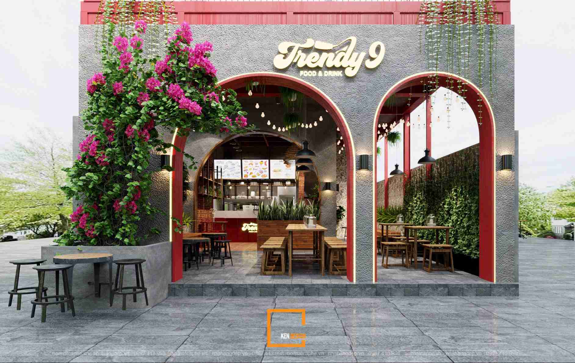 Quán trà sữa Trendy 9