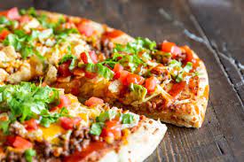 Taco pizza