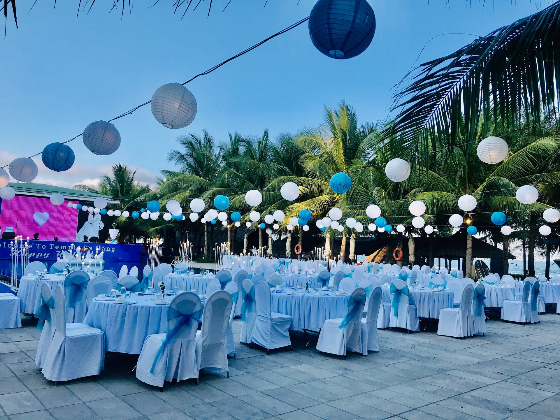 tổ chức tiệc cưới Temple Đà Nẵng Resort